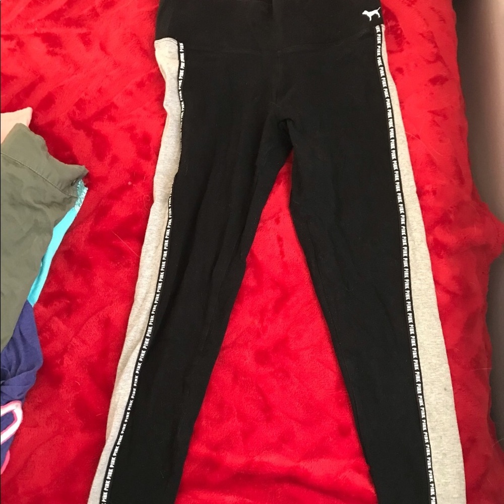 Pink Victoria’s Secret Leggings- XS